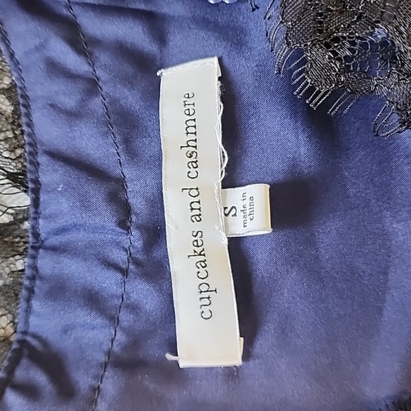 Cupcakes & Cashmere Ivan Painted Plaid Wrap Dress sz S - Picture 10 of 16